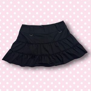 Vintage gothic ruffle skirt 🖤🐈⬛